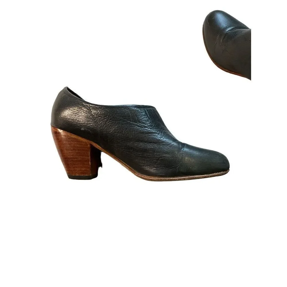 Dieppa Restrepo Lady Antilop Leather Booties Heels